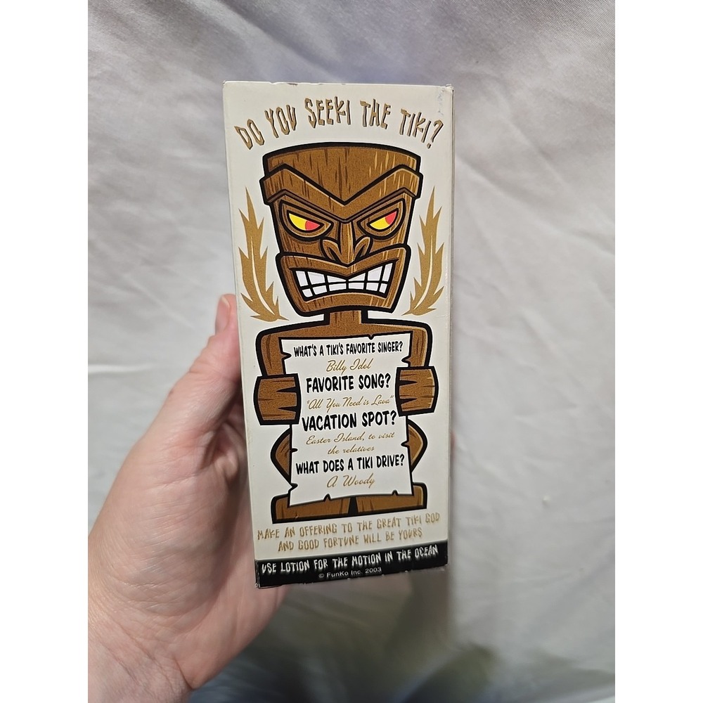 Funko Inc Wacky Wisecracks Stinky Tiki NIB Series 1 Idolize This! Do You Seeki? - Picture 3 of 6
